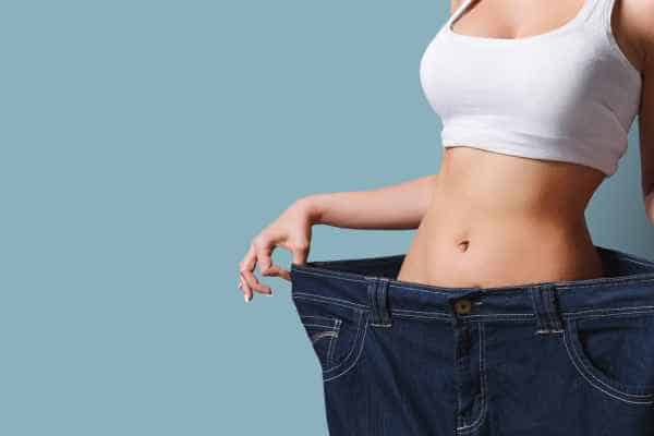 woman after fat reduction treatment Lincolnshire