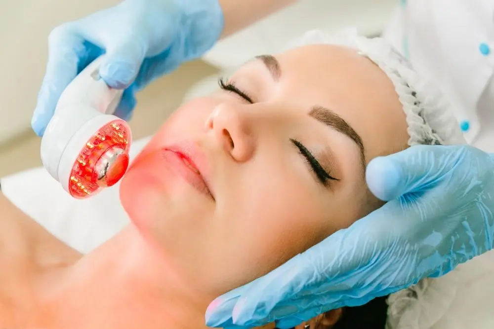 woman having non-surgical Morph8 treatment Lincolnshire