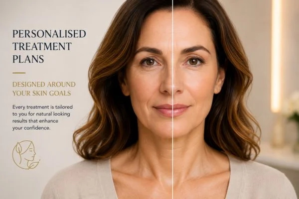 Before and after results of Collagen Lift Therapy Lincolnshire