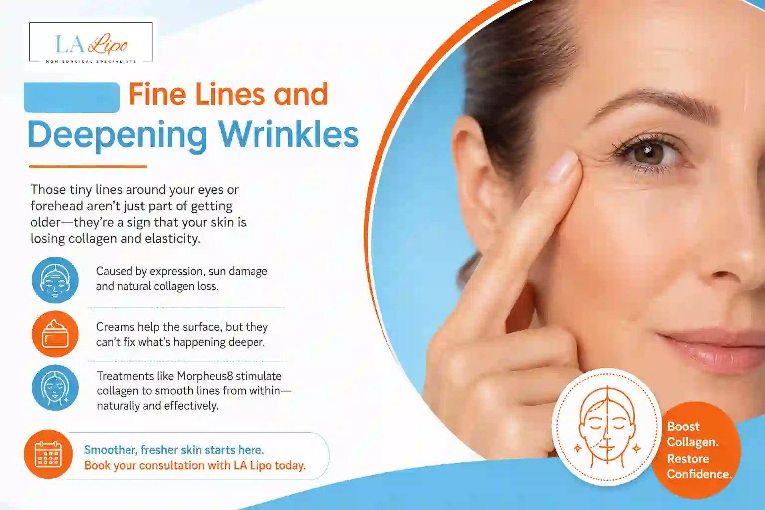 Sign #2: Fine Lines and Deepening Wrinkles Lincolnshire